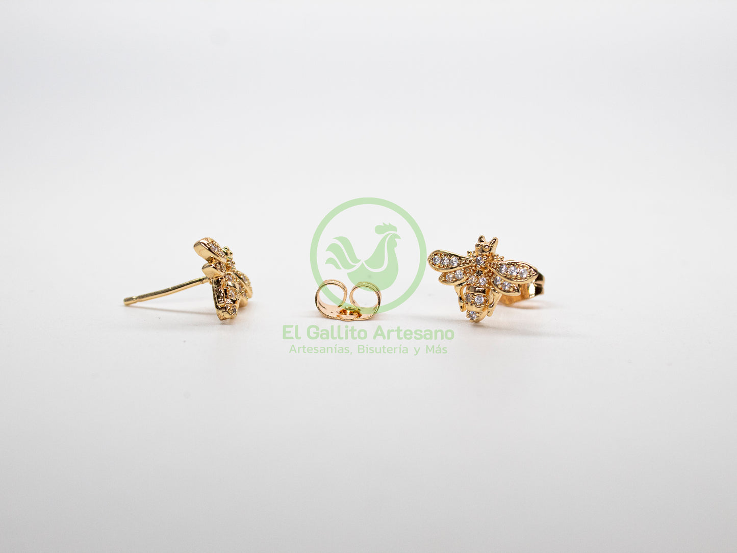 Arete VIVI 10 Zirconia - Abeja Completa