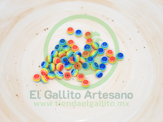 Acr Bola Rayada Multicolor