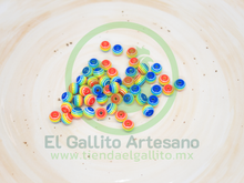 Cargar imagen en el visor de la galería, Acr Bola Rayada Multicolor
