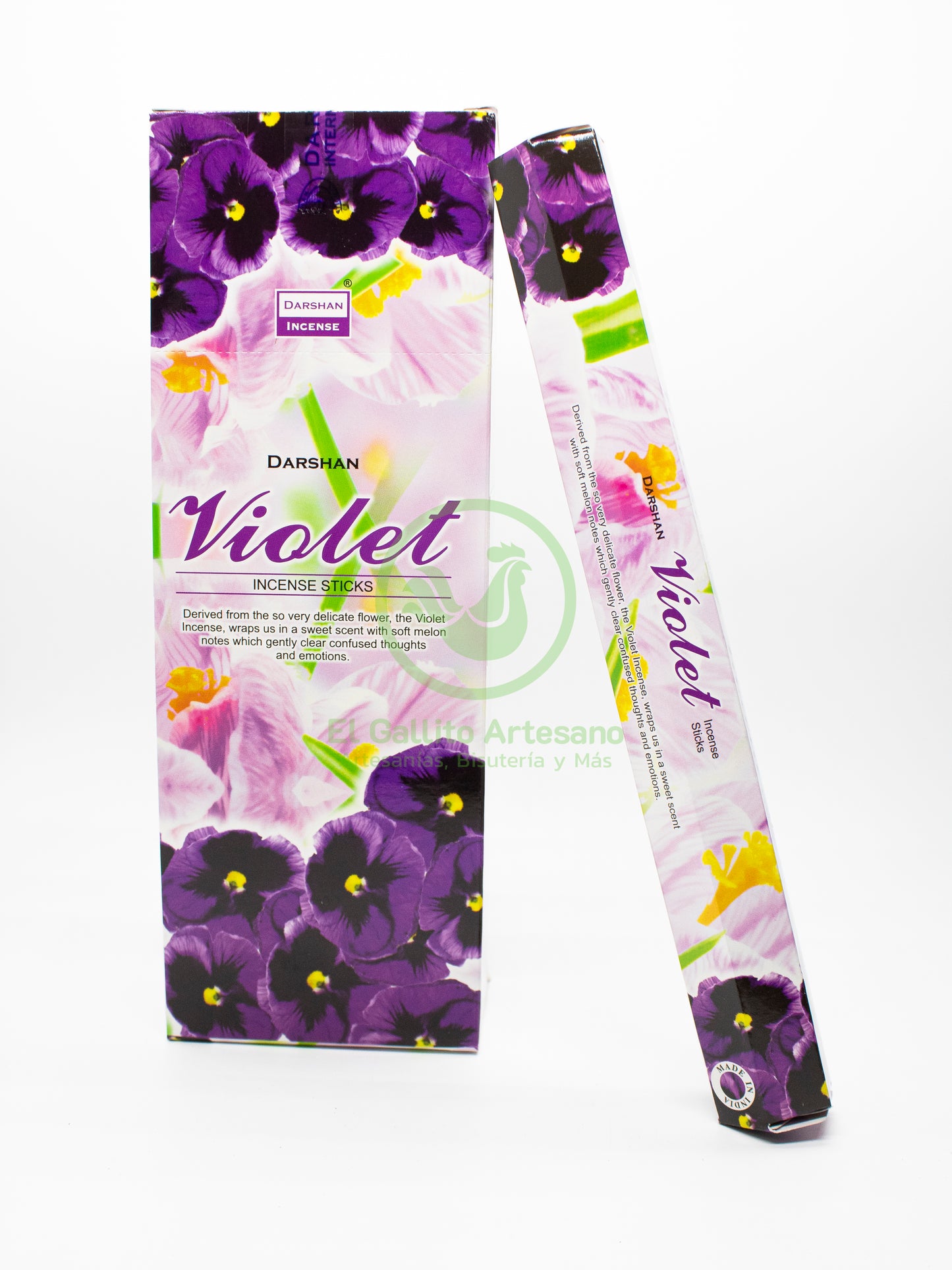 Darshan Hexagonal - Violeta
