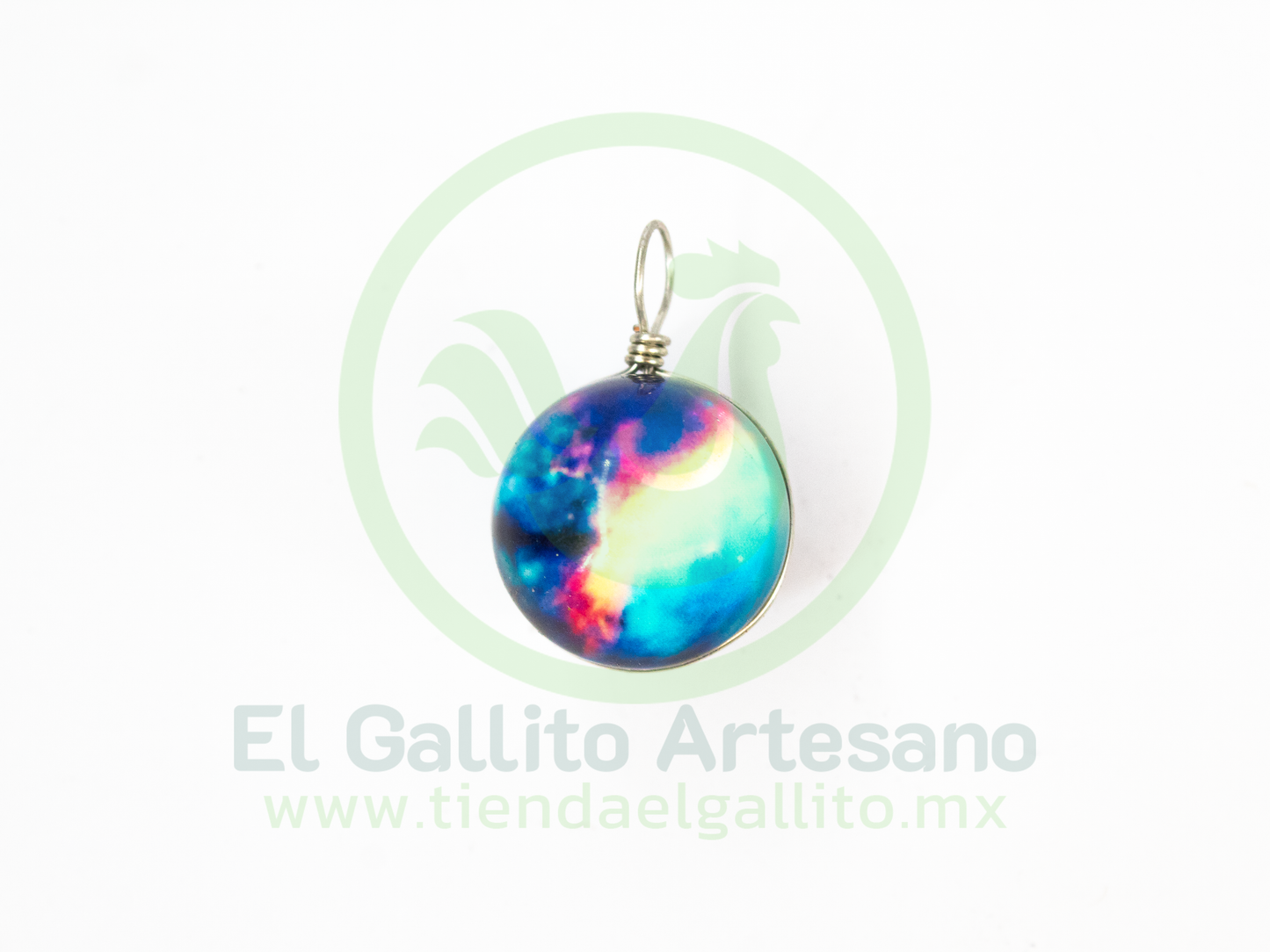 Dije Galaxia 1.8CM - Fosforescente (Varios Diseños)