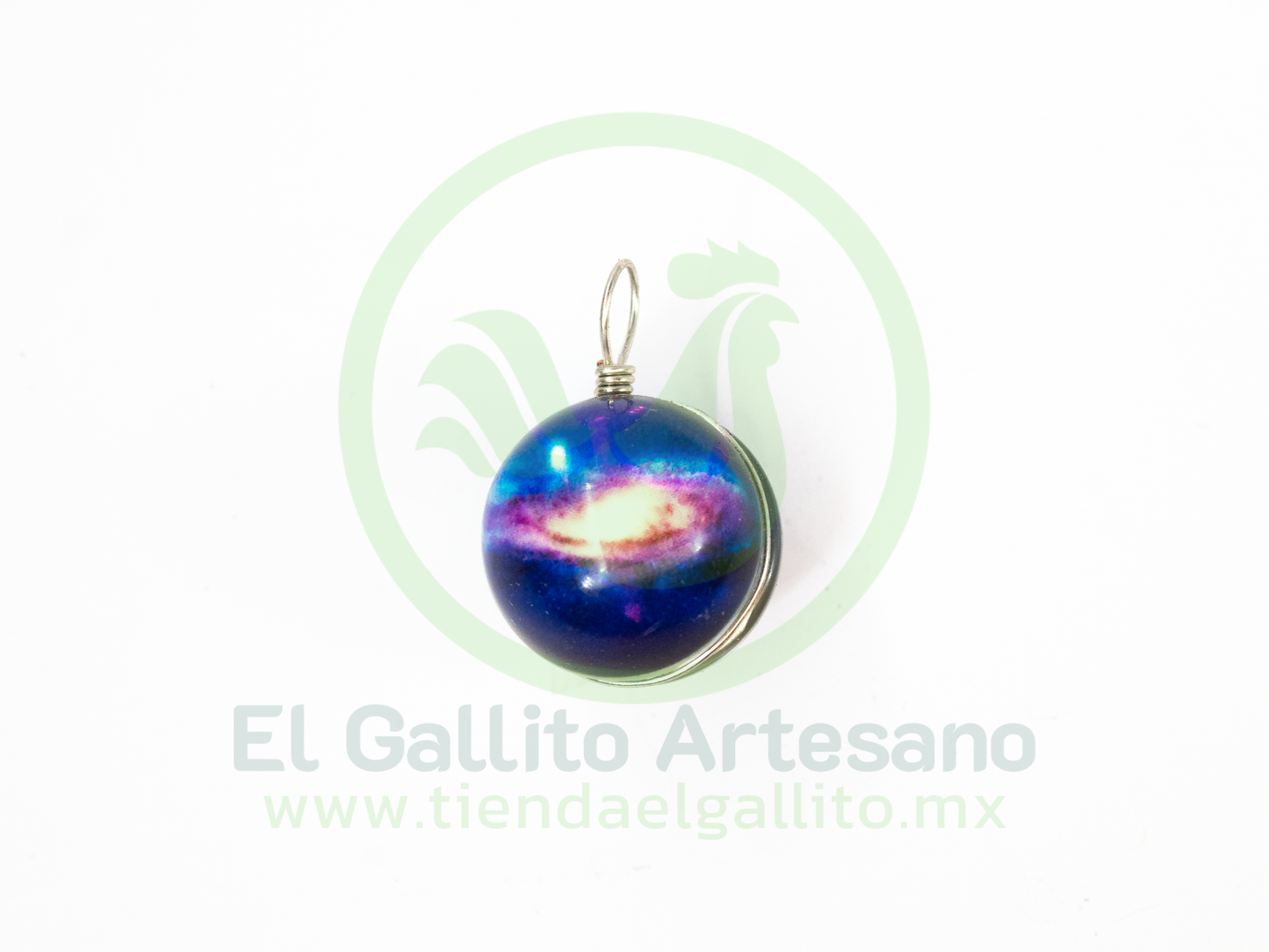 Dije Galaxia 1.8CM - Fosforescente (Varios Diseños)