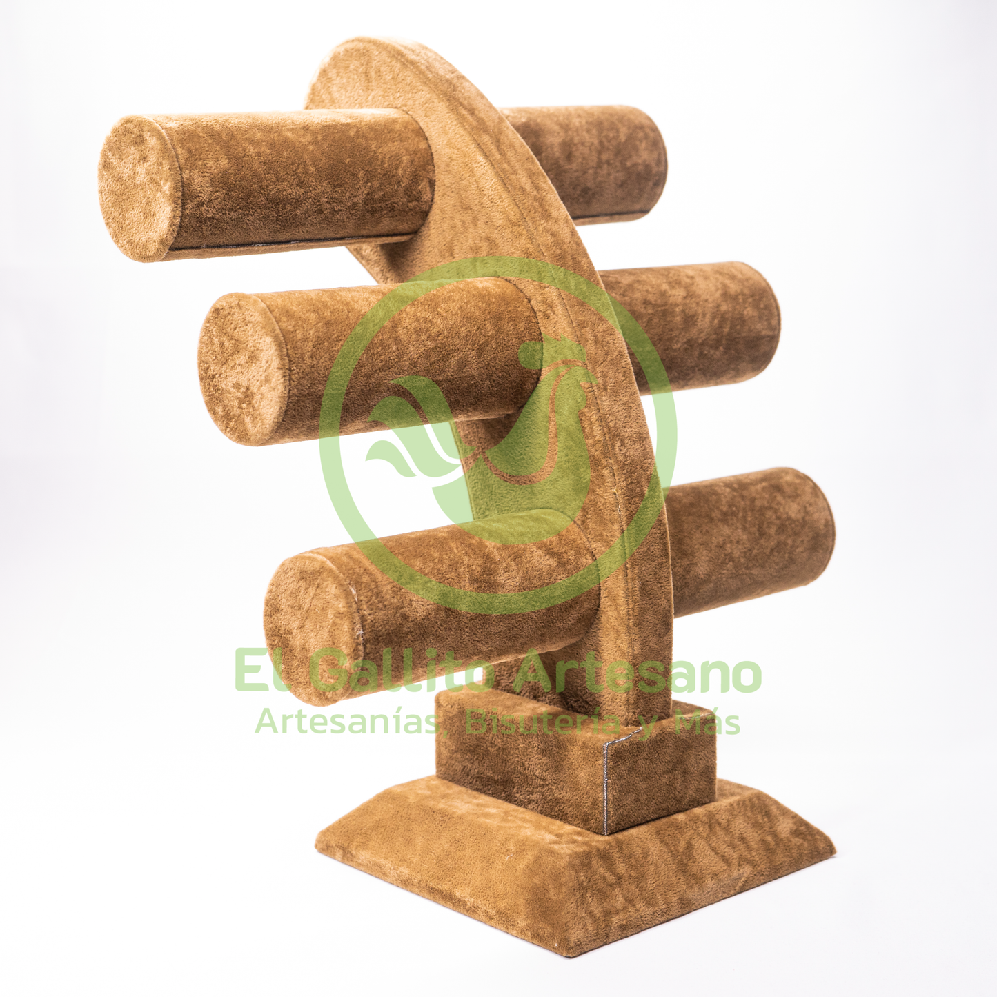 Exhibidor Pulseras Árbol Terciopelo 26.5X32cm | Colores