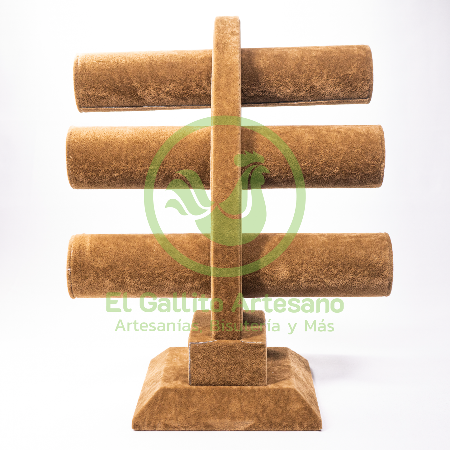 Exhibidor Pulseras Árbol Terciopelo 26.5X32cm | Colores
