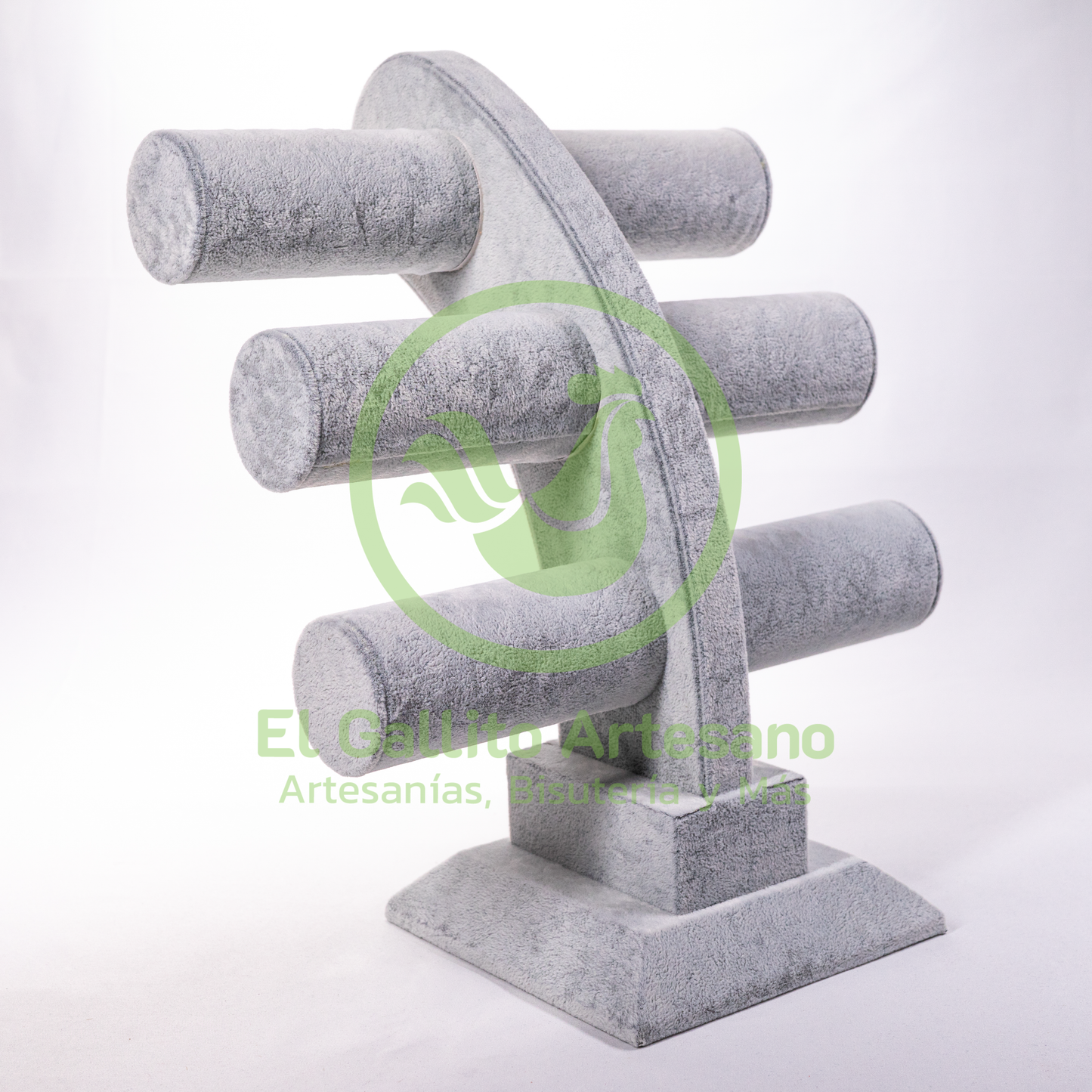Exhibidor Pulseras Árbol Terciopelo 26.5X32cm | Colores