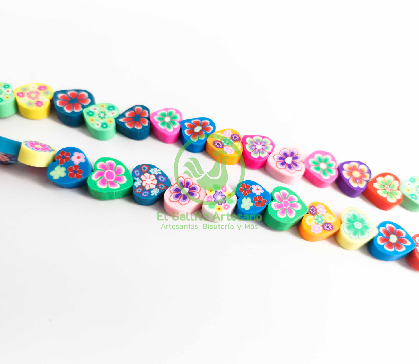 Fimo Corazón/Flor