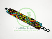 Cargar imagen en el visor de la galería, Pulsera Chaquira Mediana 3cm (Varios Modelos)
