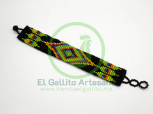 Cargar imagen en el visor de la galería, Pulsera Chaquira Mediana 3cm (Varios Modelos)
