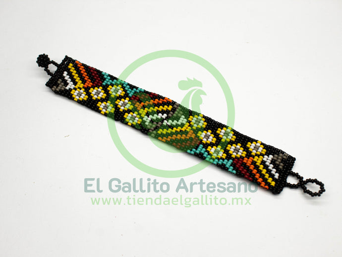 Pulsera Chaquira Mediana 3cm (Varios Modelos)