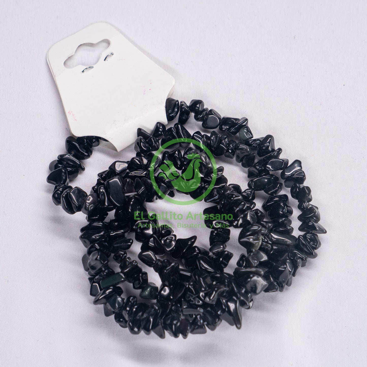 Chip De Piedra Cuarzo Negro