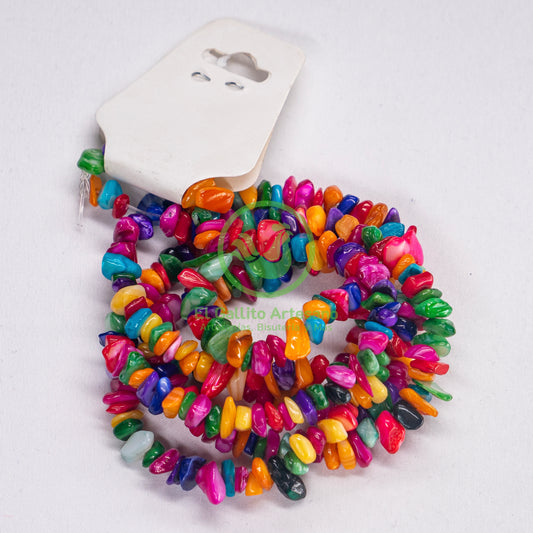 Chip De Piedra Shell Multicolor