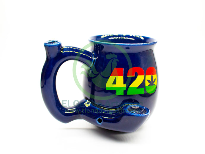 Pipa Taza 2 en 1 420 Rasta