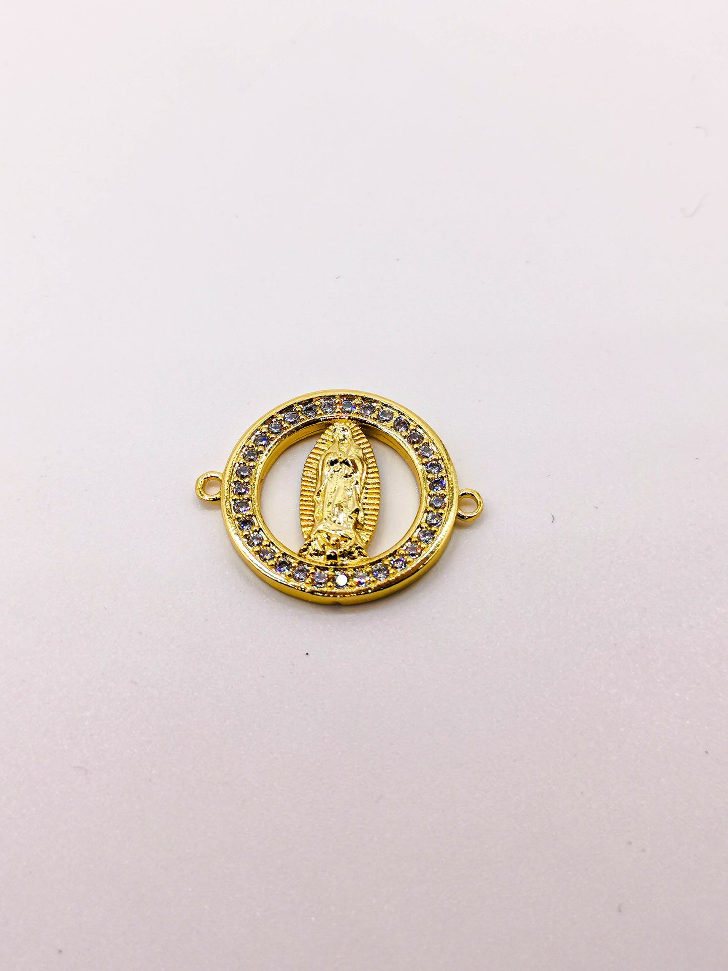 Zirconia #118 Virgen De Guadalupe (Dije/Enlazador)