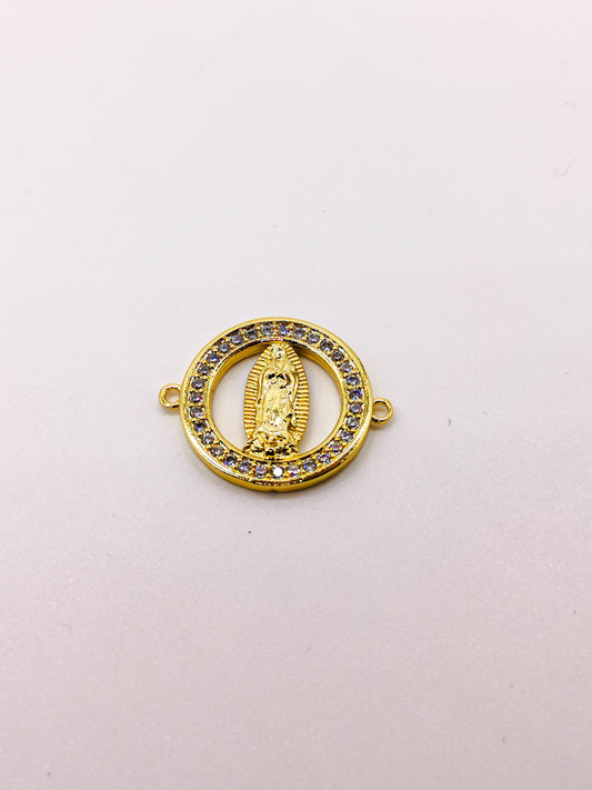 Zirconia #118 Virgen De Guadalupe (Dije/Enlazador)