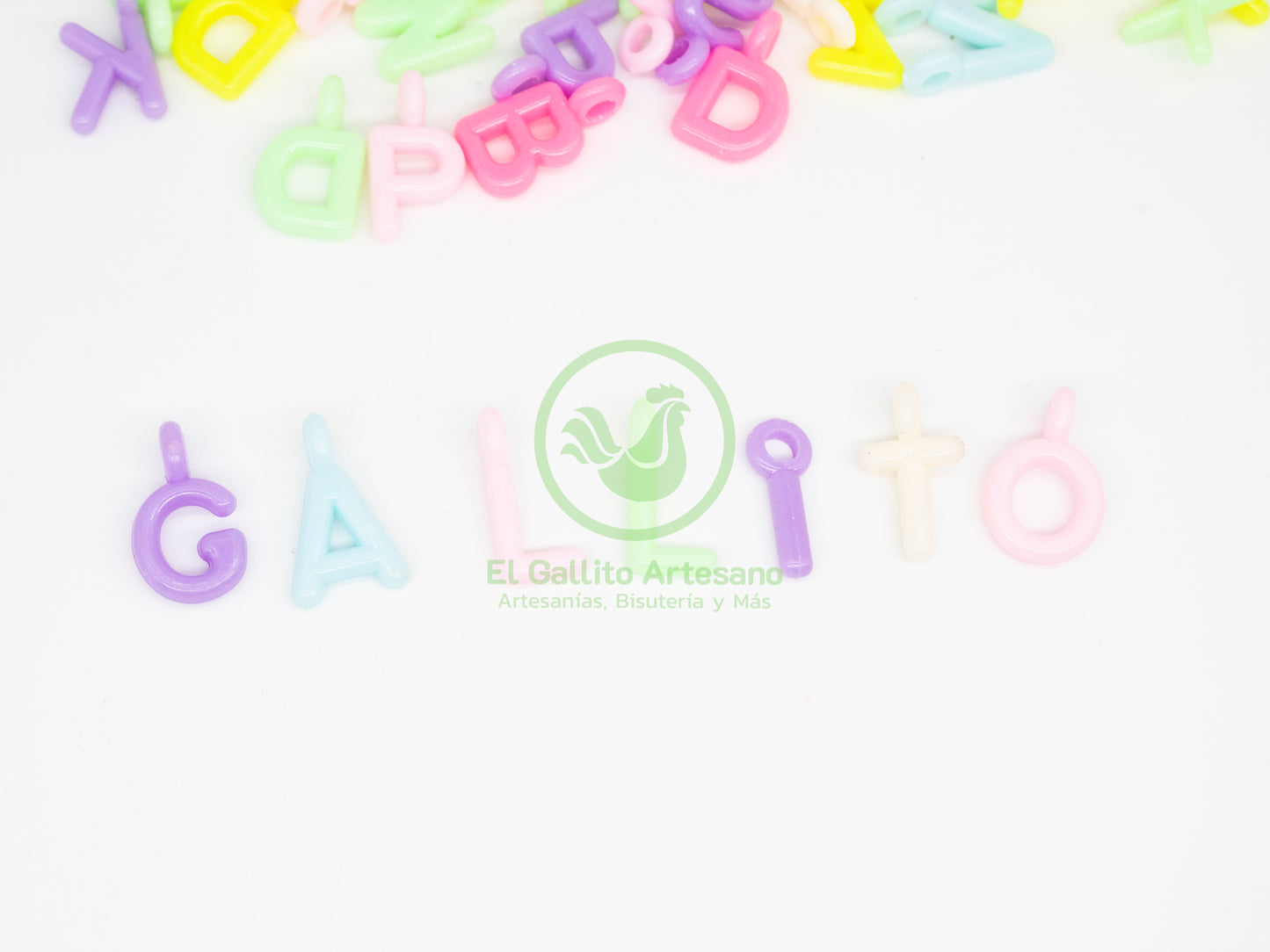 Acr #109 Letra Pastel Grande