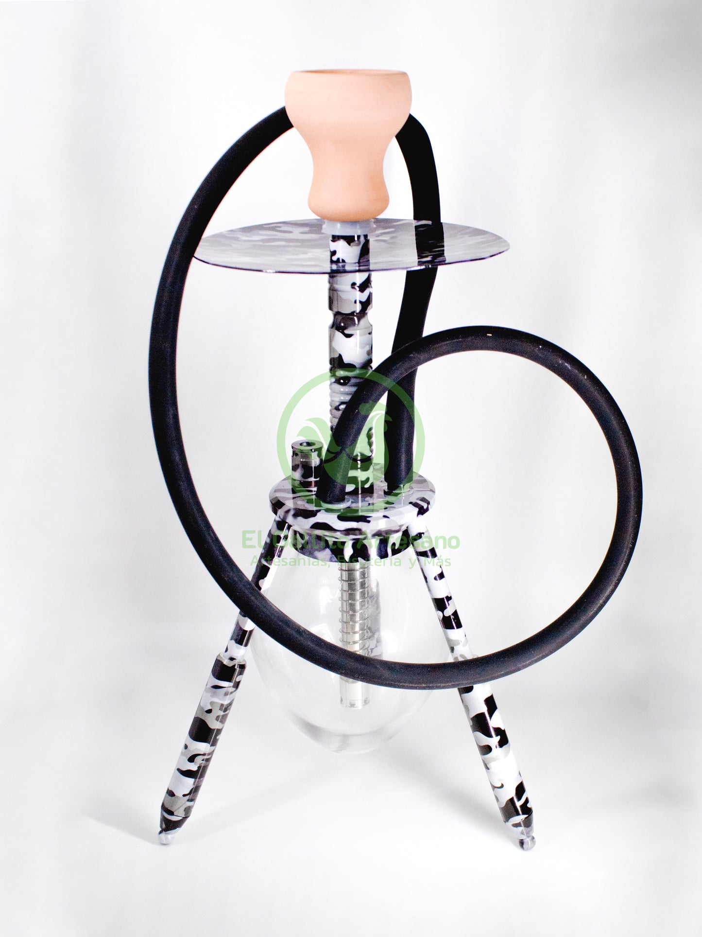 Shisha CA217 - 1 Manguera - Cuerpo en forma de Huevo