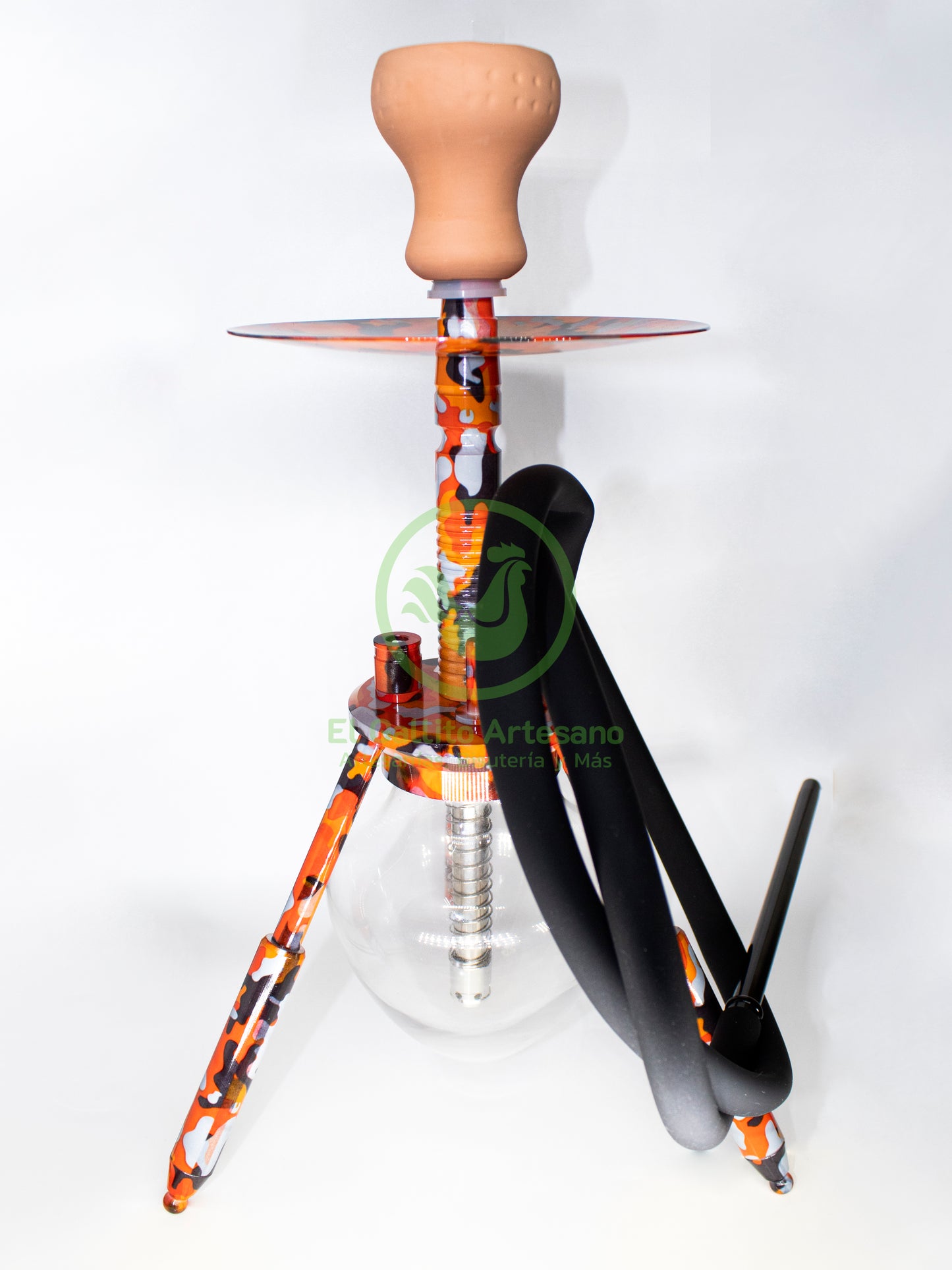 Shisha CA217 - 1 Manguera - Cuerpo en forma de Huevo