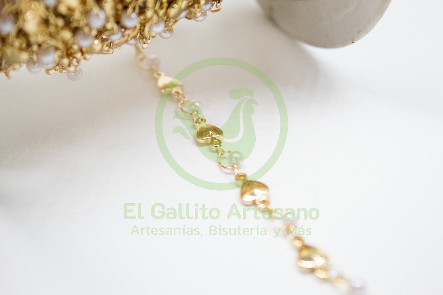 Cadena GRM Corazón Perla