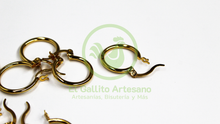 Cargar imagen en el visor de la galería, #180 Chapa de Oro - Arracada #1 (PIEZA)
