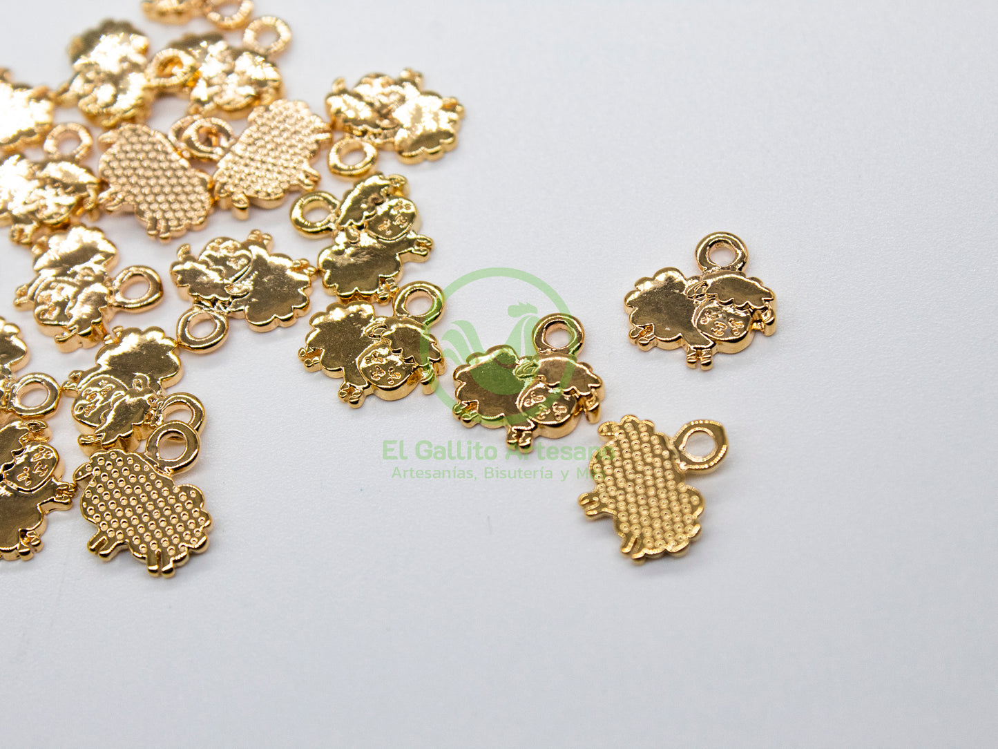 #674 Chapa de Oro - Dije Borrego Mini