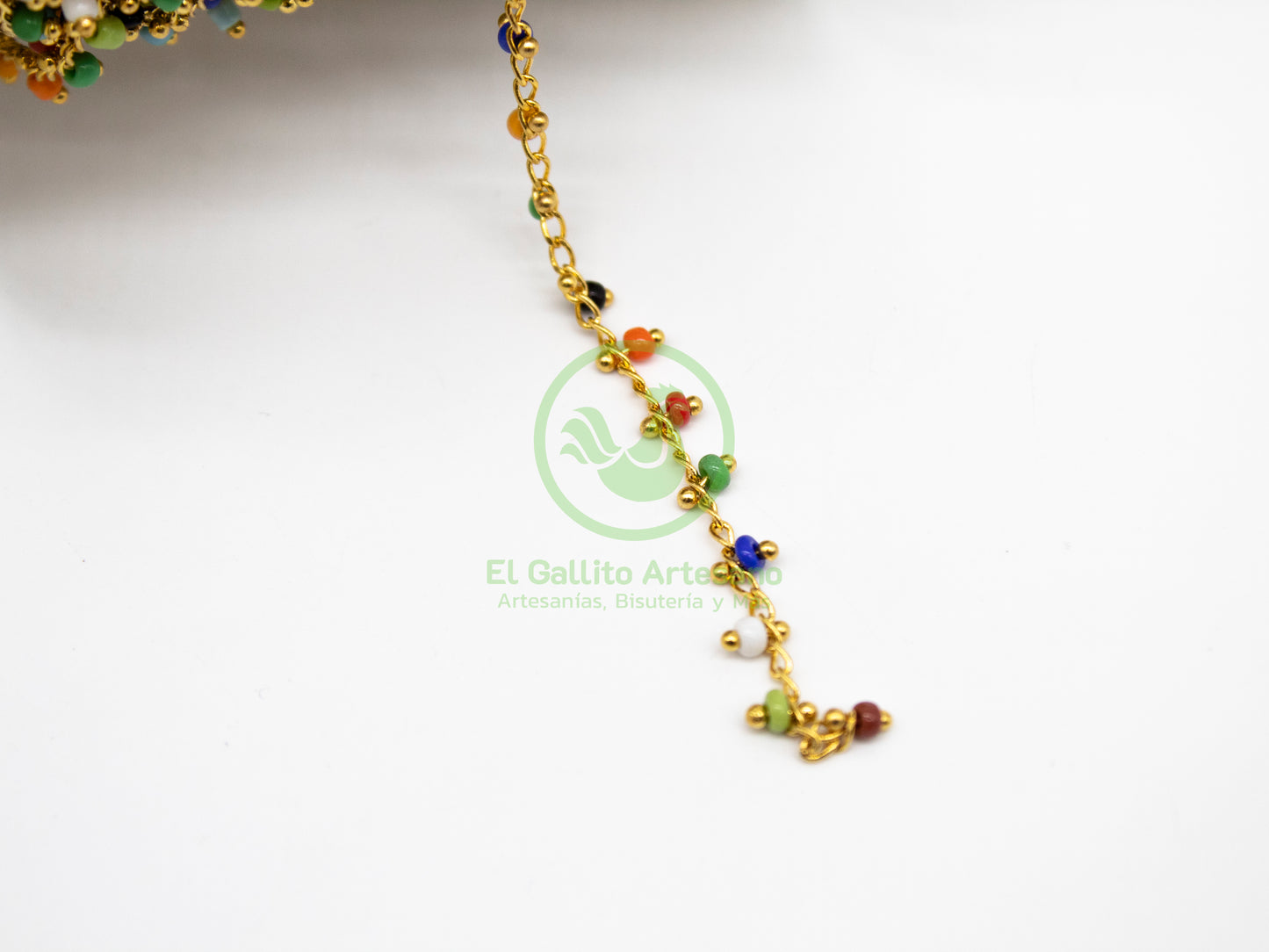 Cadena GRM Chaquira Multicolor
