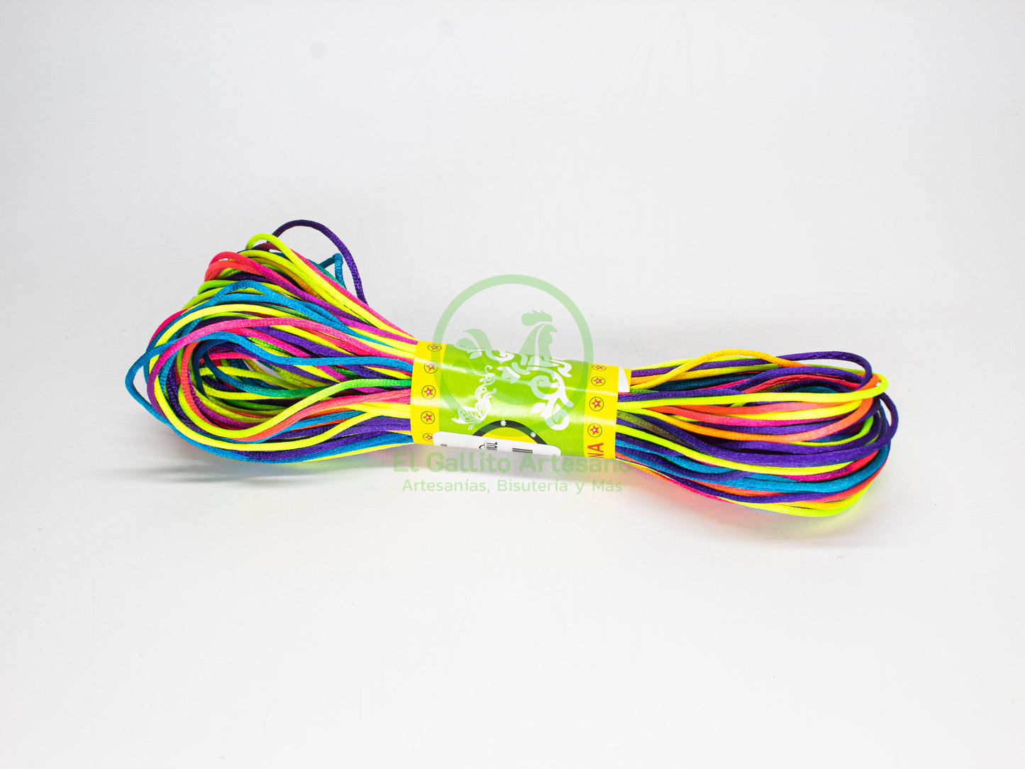 Cola De Rata - Rollo de 20 mts 1mm Multicolores