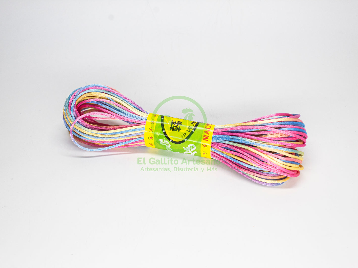 Cola De Rata - Rollo de 20 mts 1mm Multicolores