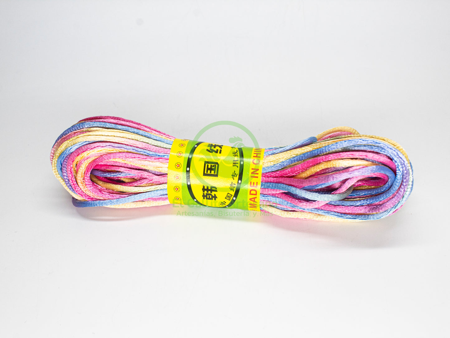 Cola De Rata - Rollo de 20 mts 2mm Multicolores
