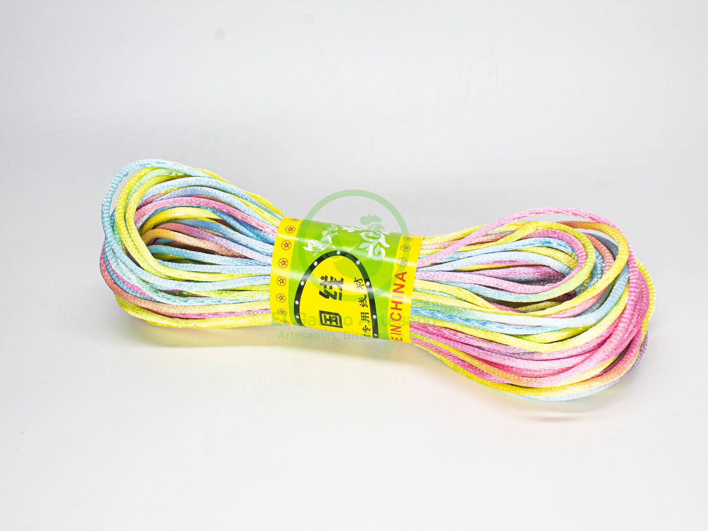 Cola De Rata - Rollo de 20 mts 2mm Multicolores