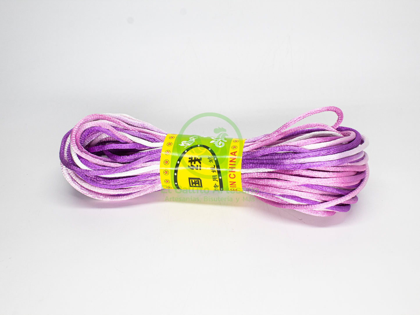Cola De Rata - Rollo de 20 mts 2mm Multicolores