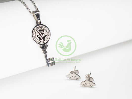 Collar Acero #19 - San Judas Llave