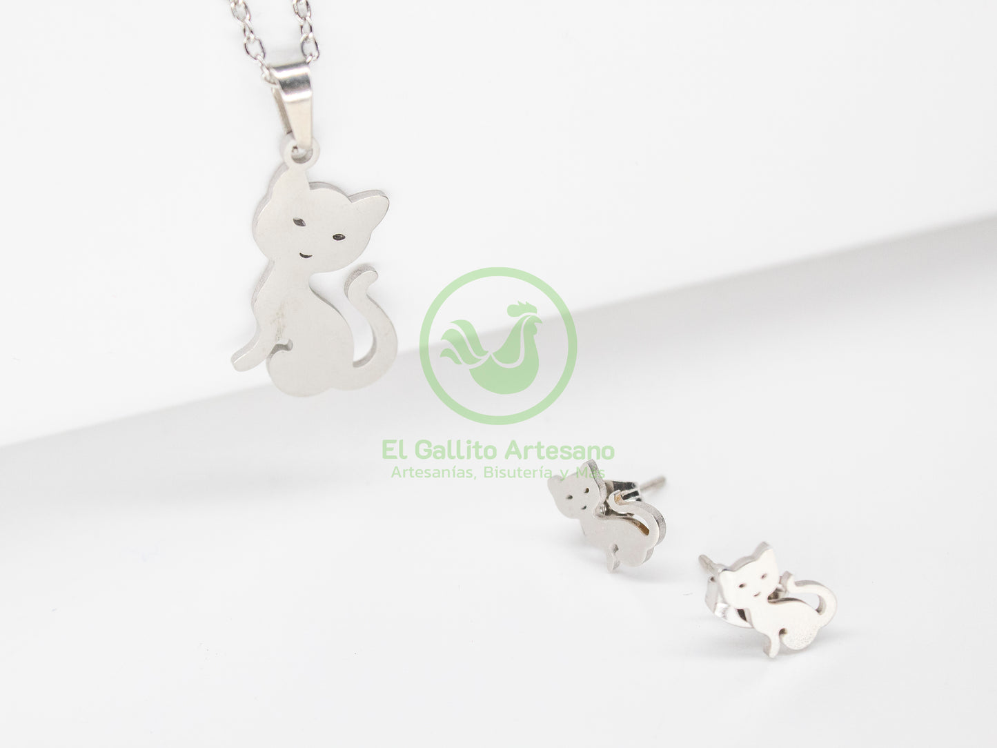 Collar Acero #33 - Gato