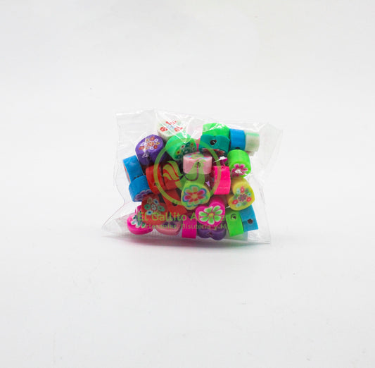 Fimo Corazón/Flor BL