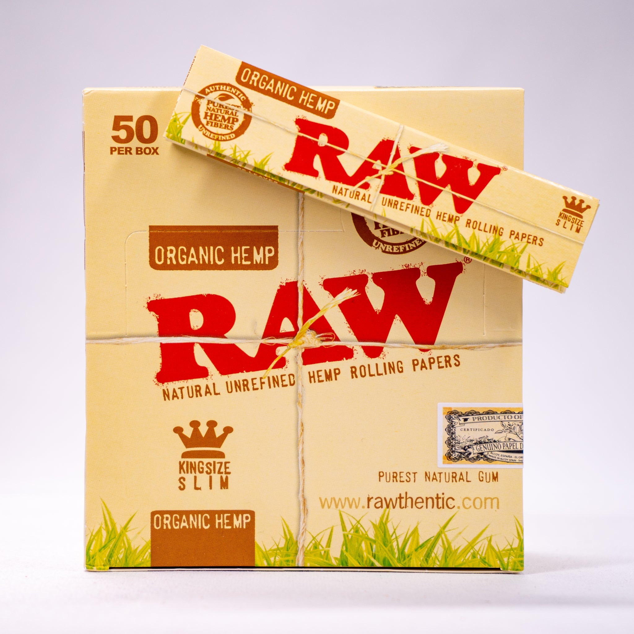 PAPEL RAW - Papel de liar 100% orgánico y natural