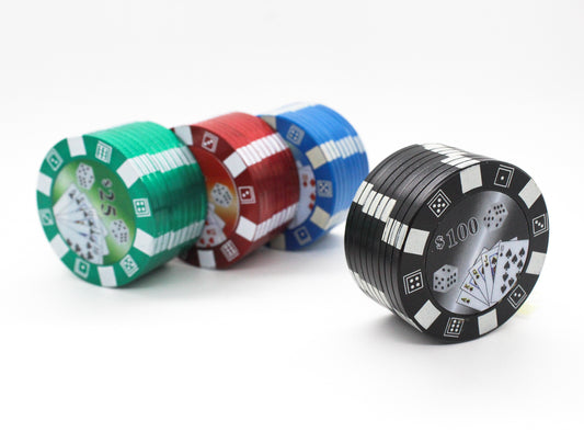 Grinder CA30 Metal Tipo Casino con 3 Divisiones