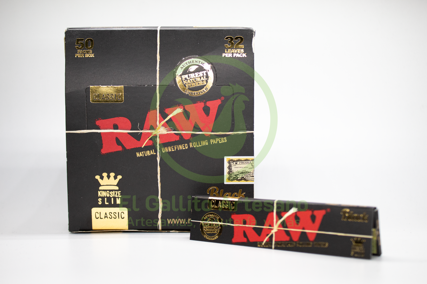 RAW King Slim Black
